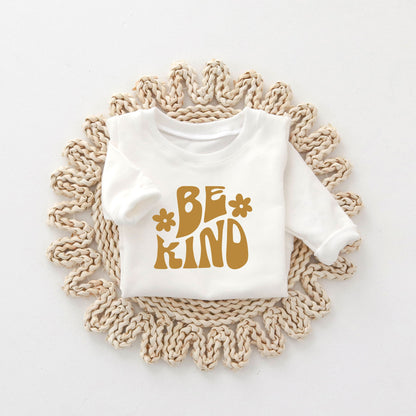 Be Kind Daisies | Toddler Sweatshirt by The Juniper Shop