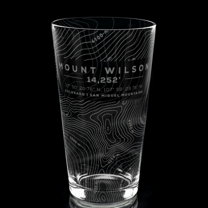 COLORADO 14ers Pint Collection by Lumengrave