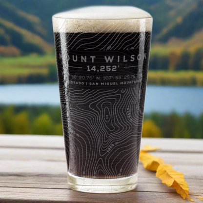 COLORADO 14ers Pint Collection by Lumengrave