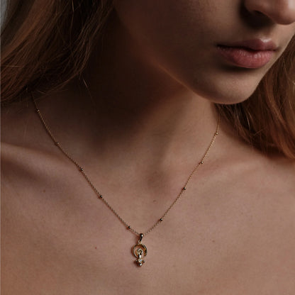 Women Power Pendant