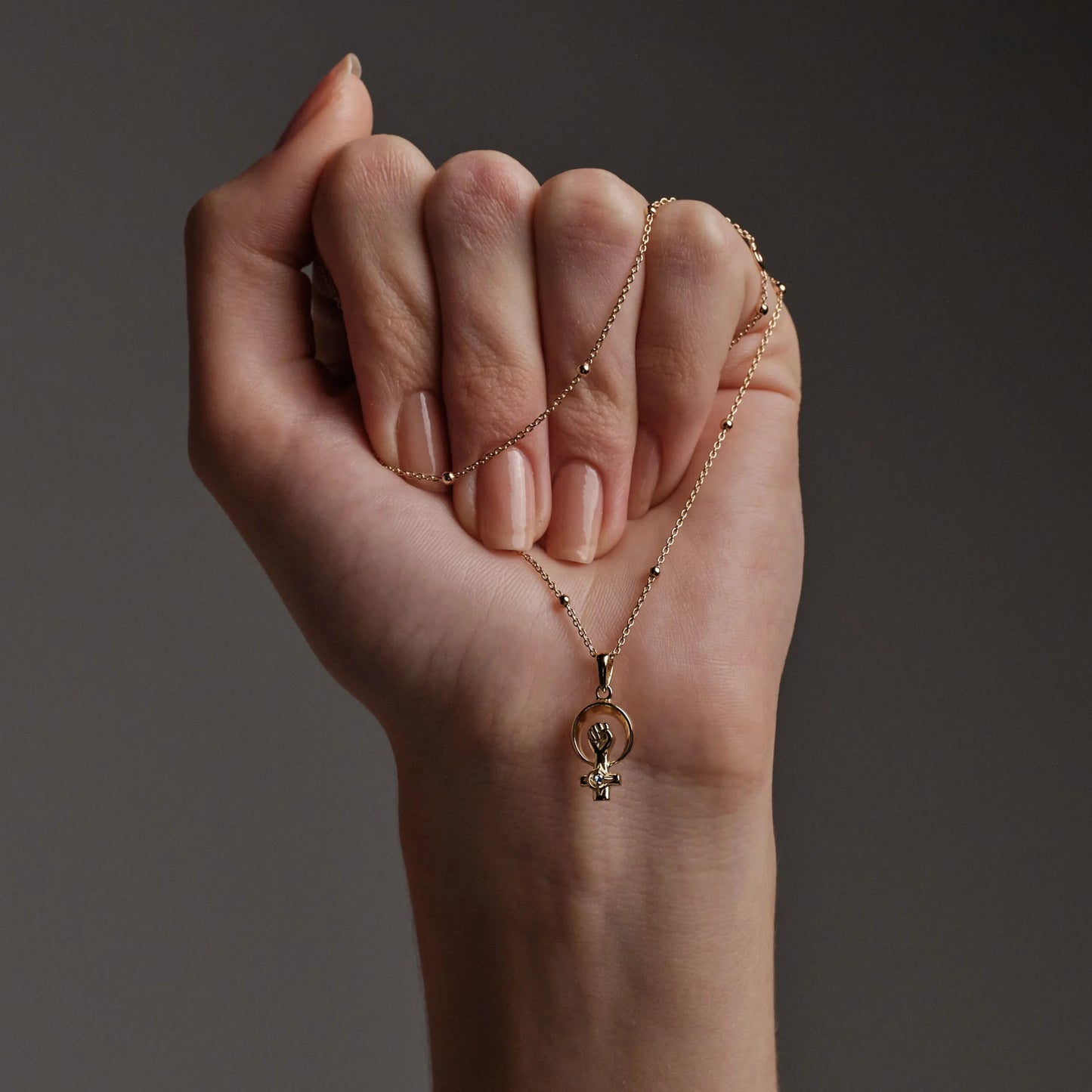 Women Power Pendant