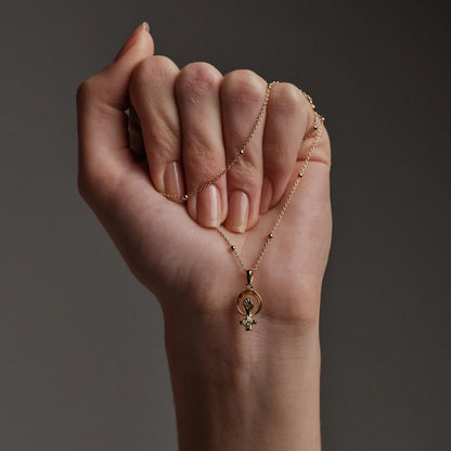 Women Power Pendant