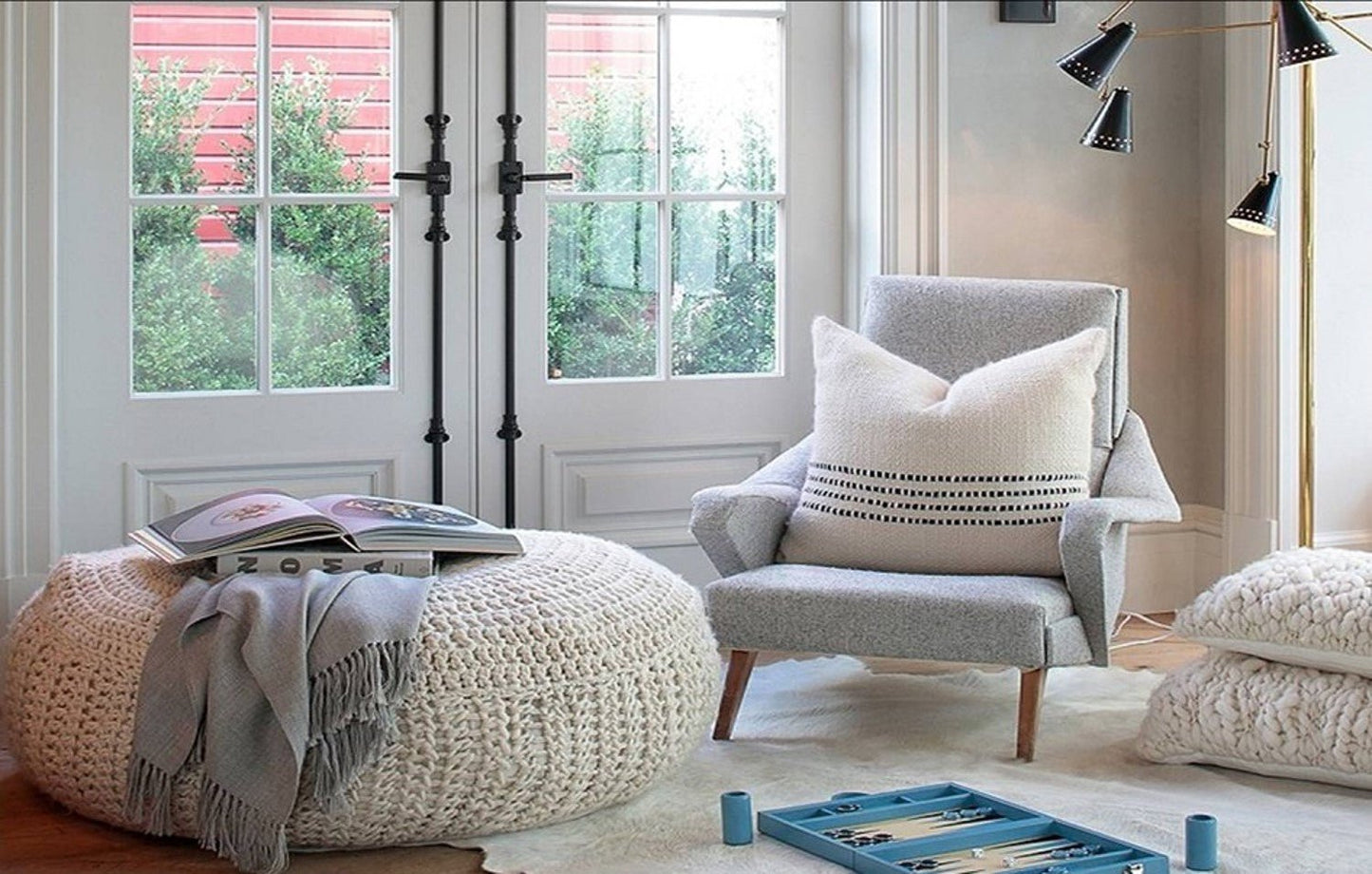 Laura Striped Decor Pillow