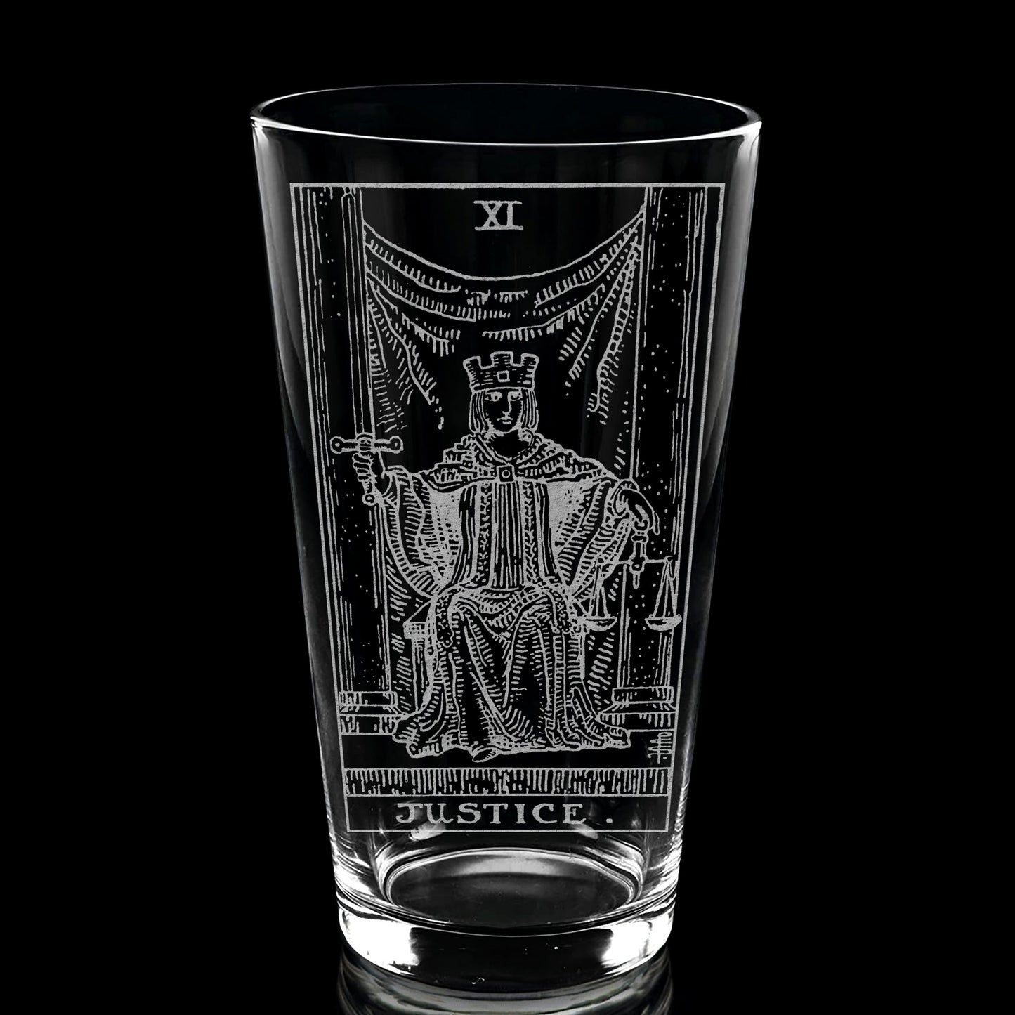 Rider-Waite Tarot Card Pint Glasses