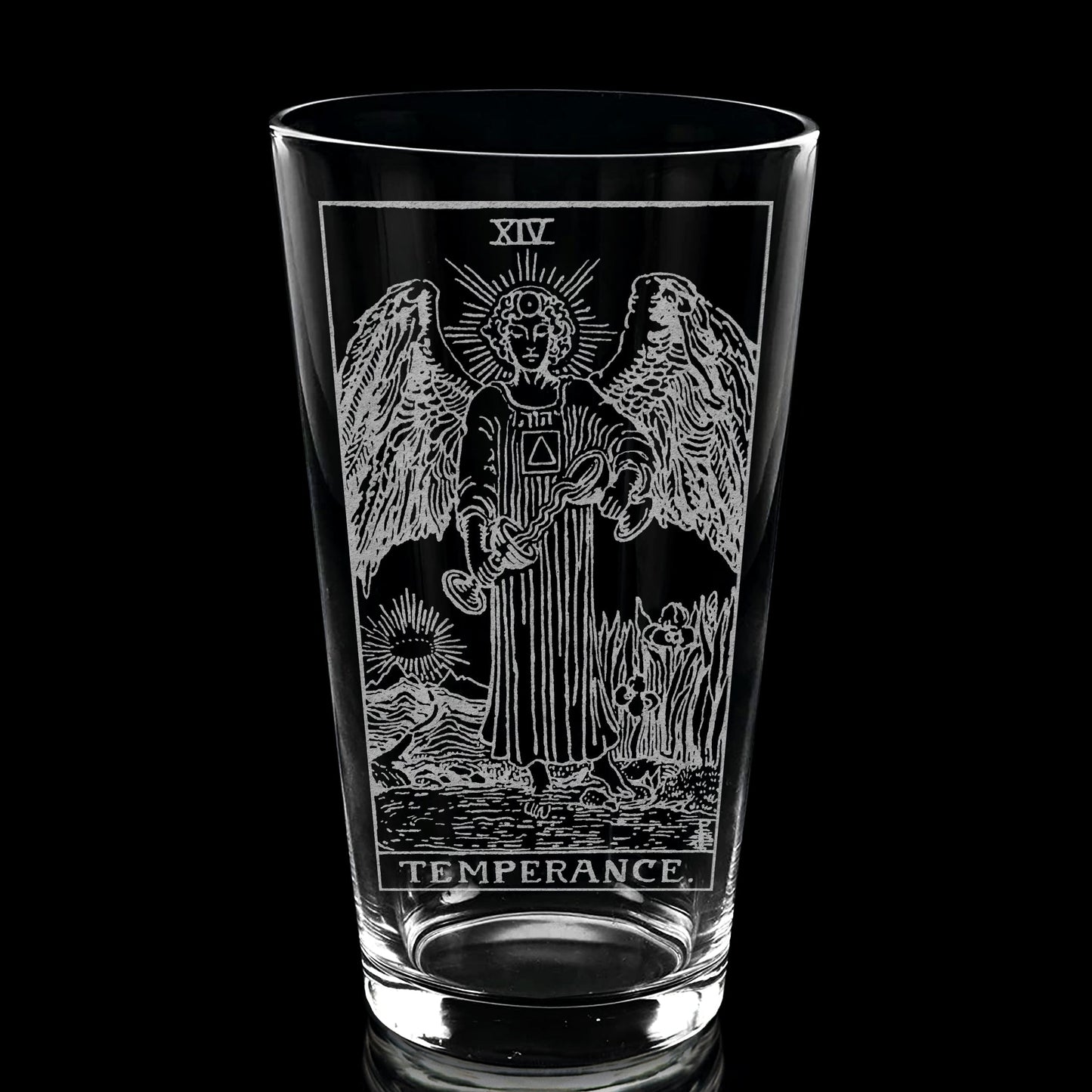 Rider-Waite Tarot Card Pint Glasses