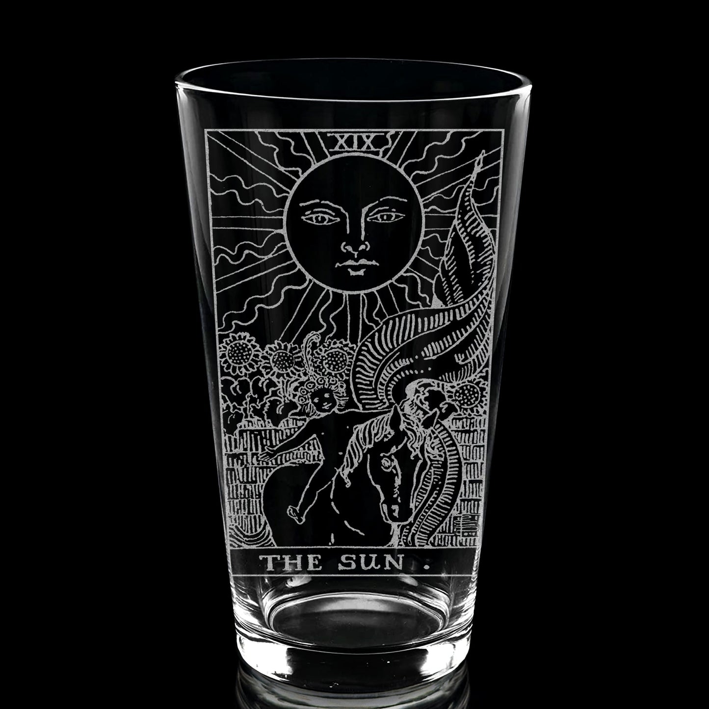 Rider-Waite Tarot Card Pint Glasses