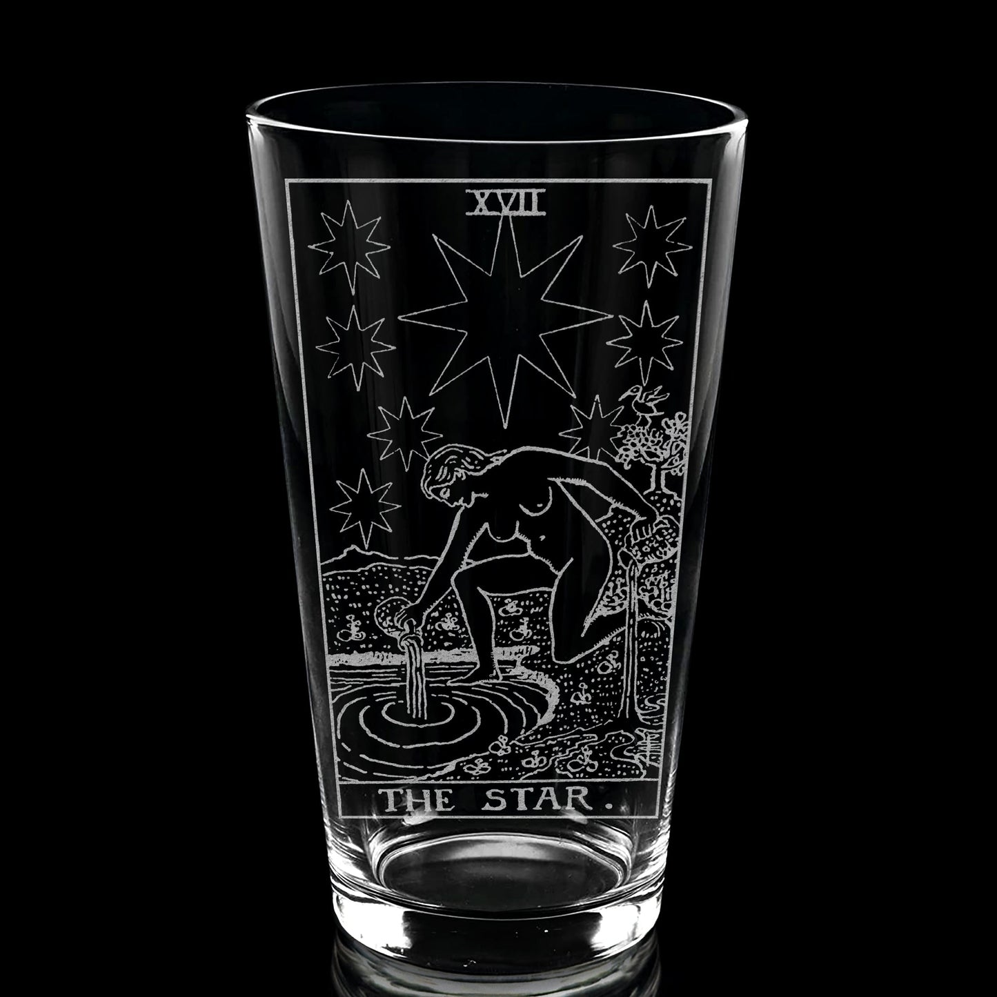 Rider-Waite Tarot Card Pint Glasses