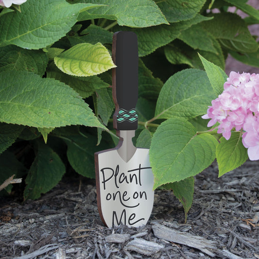 Plant One On Me Shovel Garden Sign by P. Graham Dunn