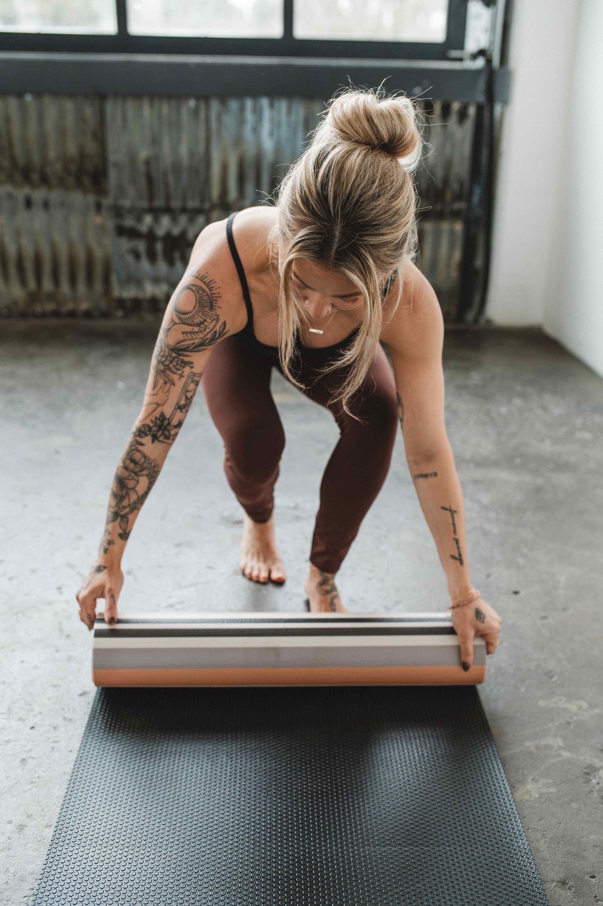 Yoga Mat | 6mm Thick | Multi Color Striped | Non-Slip | Eco Friendly | Yune Yoga | Eagles Rest - Yune Yoga