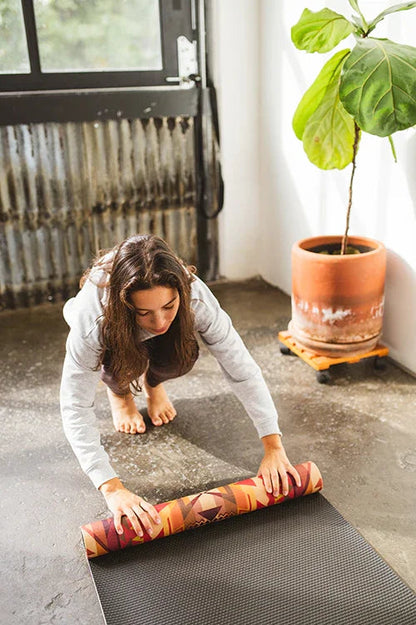 Leopard Pattern Yoga Mat – Eco-Friendly + Grip-Enhanced Flow | Yune