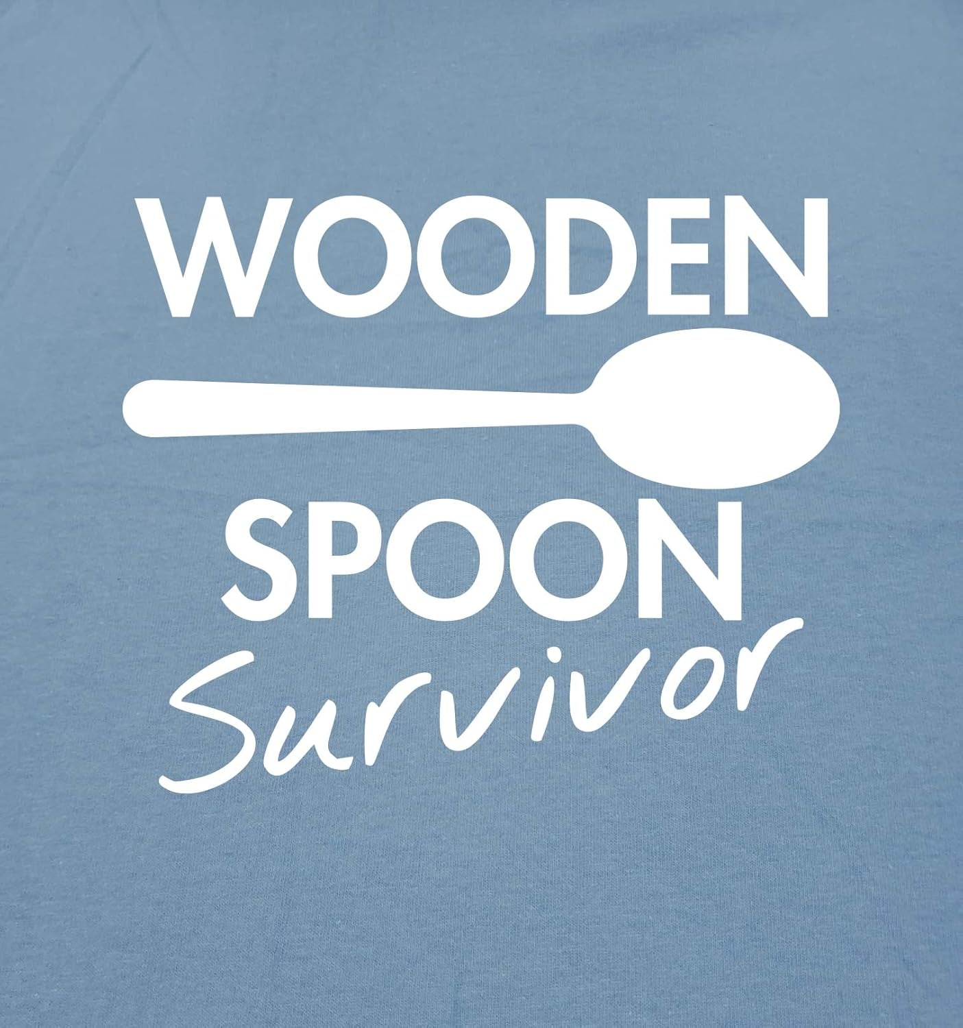 Wooden Spoon Survivor Adult Humor Mens Graphic Novelty Sarcastic Funny T Shirt