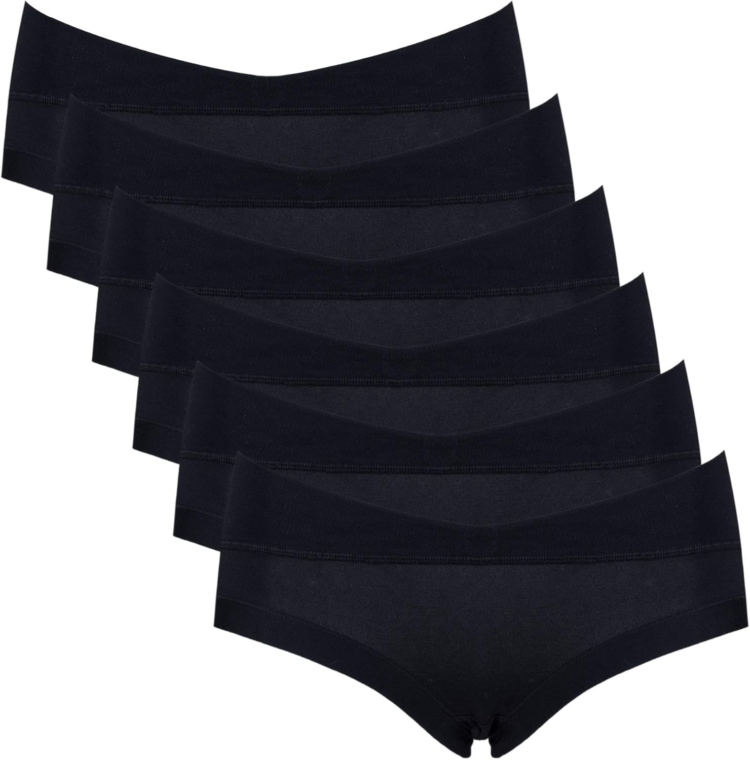 Maternity Underwear Cotton Pregnancy Postpartum Panties under the Bump Boyshort Briefs