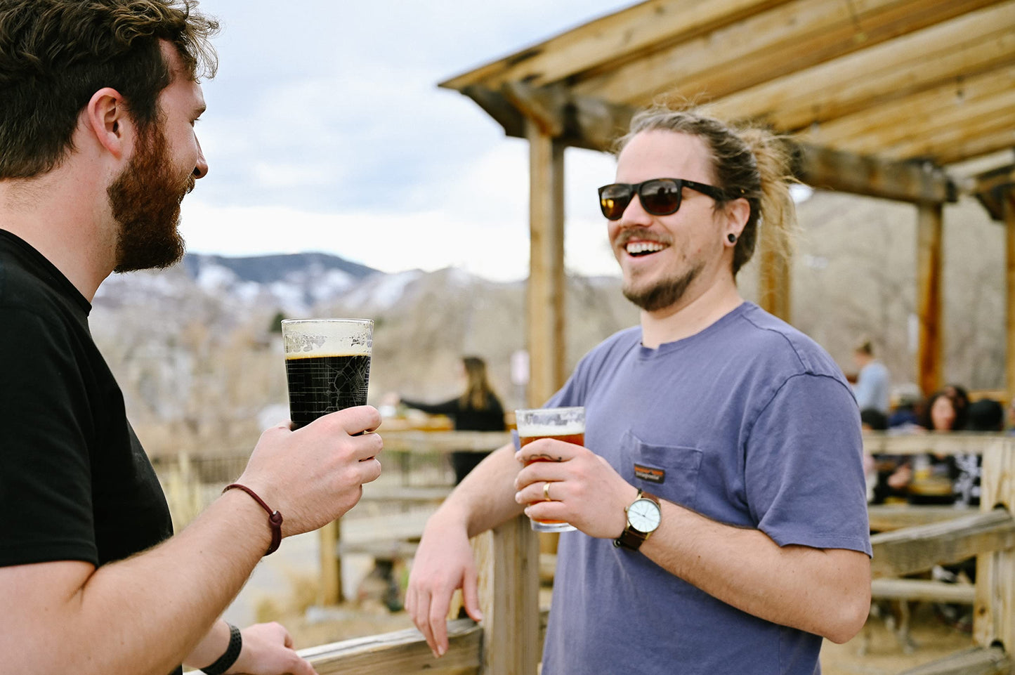 COPPER MTN, CO Pint Glass by Lumengrave
