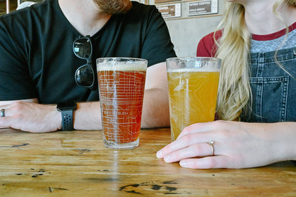 GOLDEN, CO Pint Glass by Lumengrave