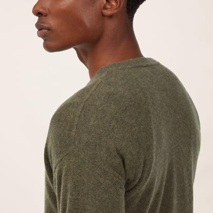 Liam Cashmere V-Neck Sweater by Italic