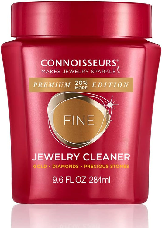 Premium Edition Jewelry Cleaner, Value Size 9.6Oz - Pick from Fine, Silver or Delicate Jewelry Cleaner