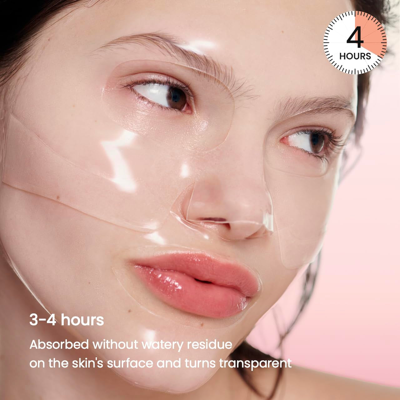 BIODANCE Bio-Collagen Real Deep Mask, Hydrating Overnight Hydrogel Mask, Pore Minimizing, Elasticity Improvement, 34G X4Ea