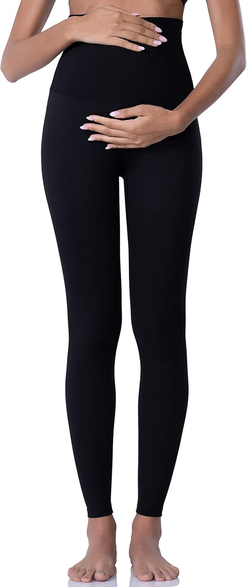 Women'S Maternity Leggings over the Belly Pregnancy Yoga Pants Active Wear Workout Leggings