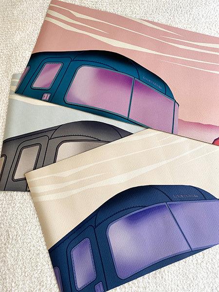 Yoga Mat | 6mm Thick | Airstream x Yune Yoga | Non-Slip | Eco Friendly | Yune Yoga | Mount Hood - Yune Yoga