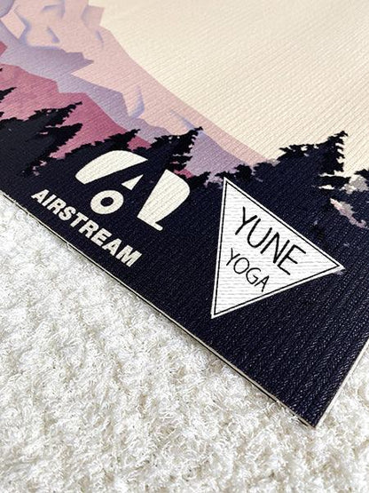Yoga Mat | 6mm Thick | Airstream x Yune Yoga | Non-Slip | Eco Friendly | Yune Yoga | Mount Hood - Yune Yoga