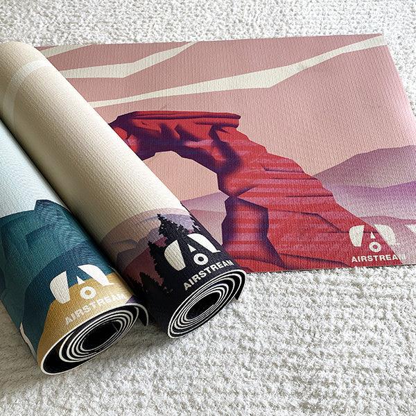 Yoga Mat | 6mm Thick | Airstream x Yune Yoga | Non-Slip | Eco Friendly | Yune Yoga | Yellowstone - Yune Yoga