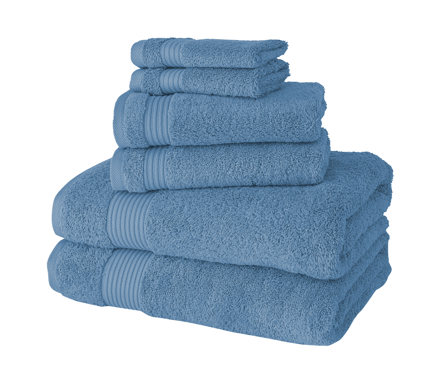 Amadeus Luxury Turkish Cotton Premium 6 Pc Towel Set by Classic Turkish Towels