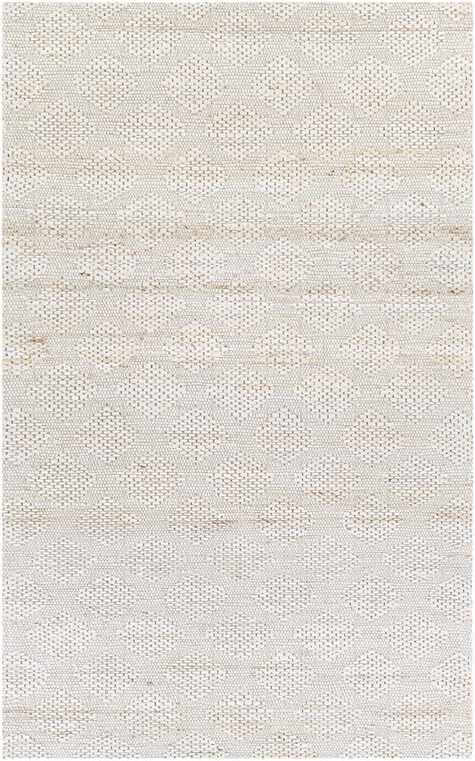 Angaston Beige Hand-Woven Jute Rug