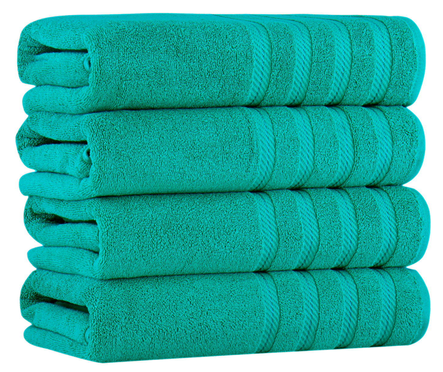 Antalya Turkish Cotton Luxury Bath Towels Set - 4 Pieces by Classic Turkish Towels