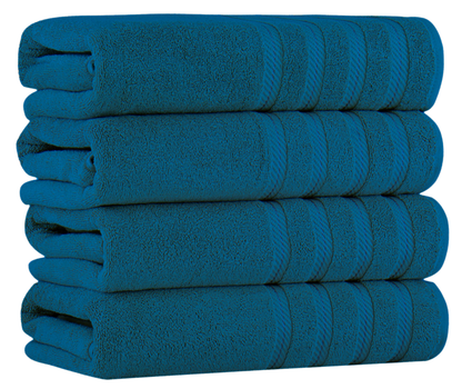 Antalya Turkish Cotton Luxury Bath Towels Set - 4 Pieces by Classic Turkish Towels