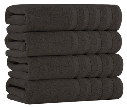 Antalya Turkish Cotton Luxury Bath Towels Set - 4 Pieces by Classic Turkish Towels