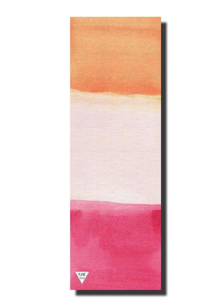 Yoga Mat | 6mm Thick | Pink | Non-Slip | Eco Friendly | Yune Yoga | Apollo - Yune Yoga