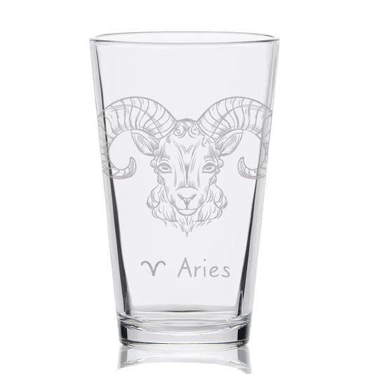 Zodiac Pint Glasses