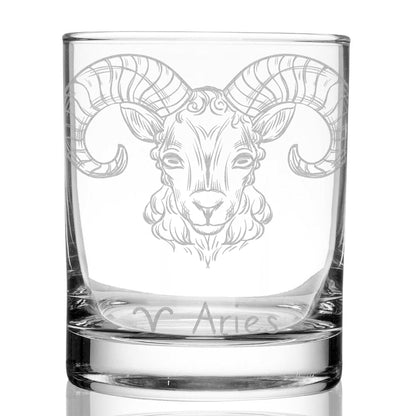 Zodiac Whiskey Glasses