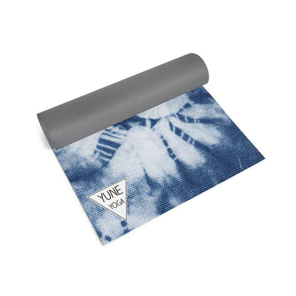 Blue Ataraxy Yoga Mat – 6mm Eco-Friendly, Non-Slip & Cushioned | Yune Yoga