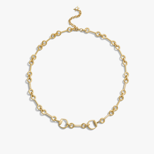 Sapphire Horsebit Collar
