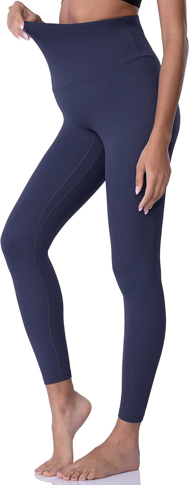 Women'S Maternity Leggings over the Belly Pregnancy Yoga Pants Active Wear Workout Leggings