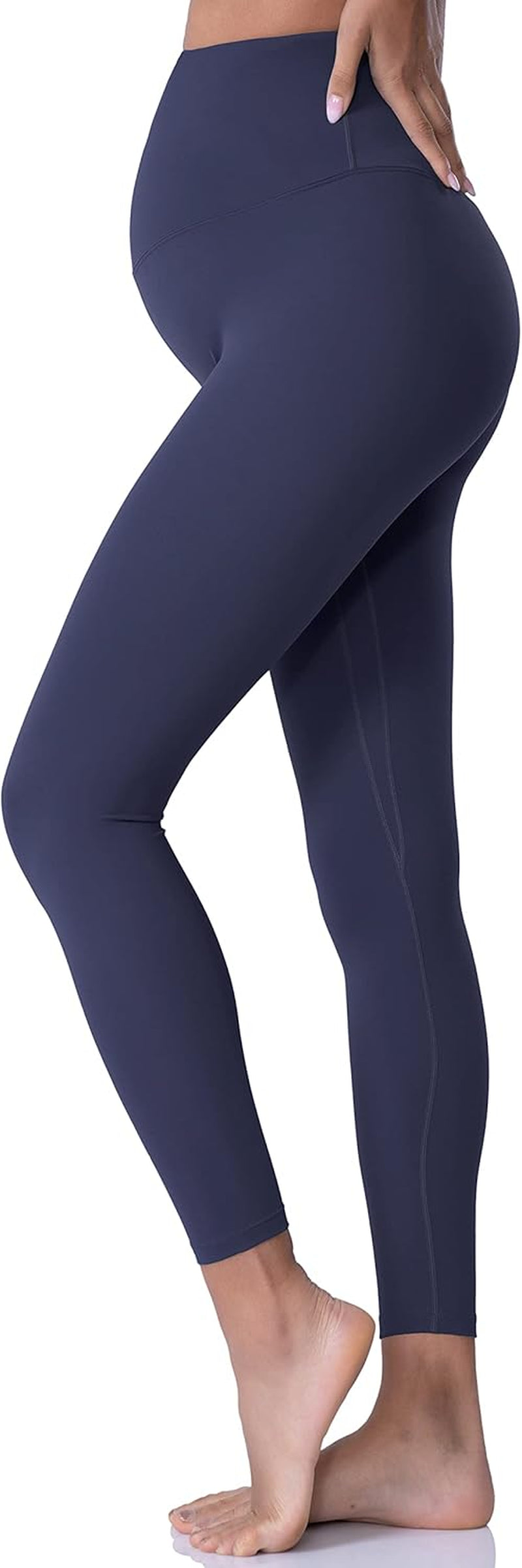 Women'S Maternity Leggings over the Belly Pregnancy Yoga Pants Active Wear Workout Leggings