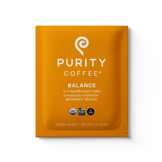 BALANCE: ²/₃ Decaf Single-Serve Pocket Purity™