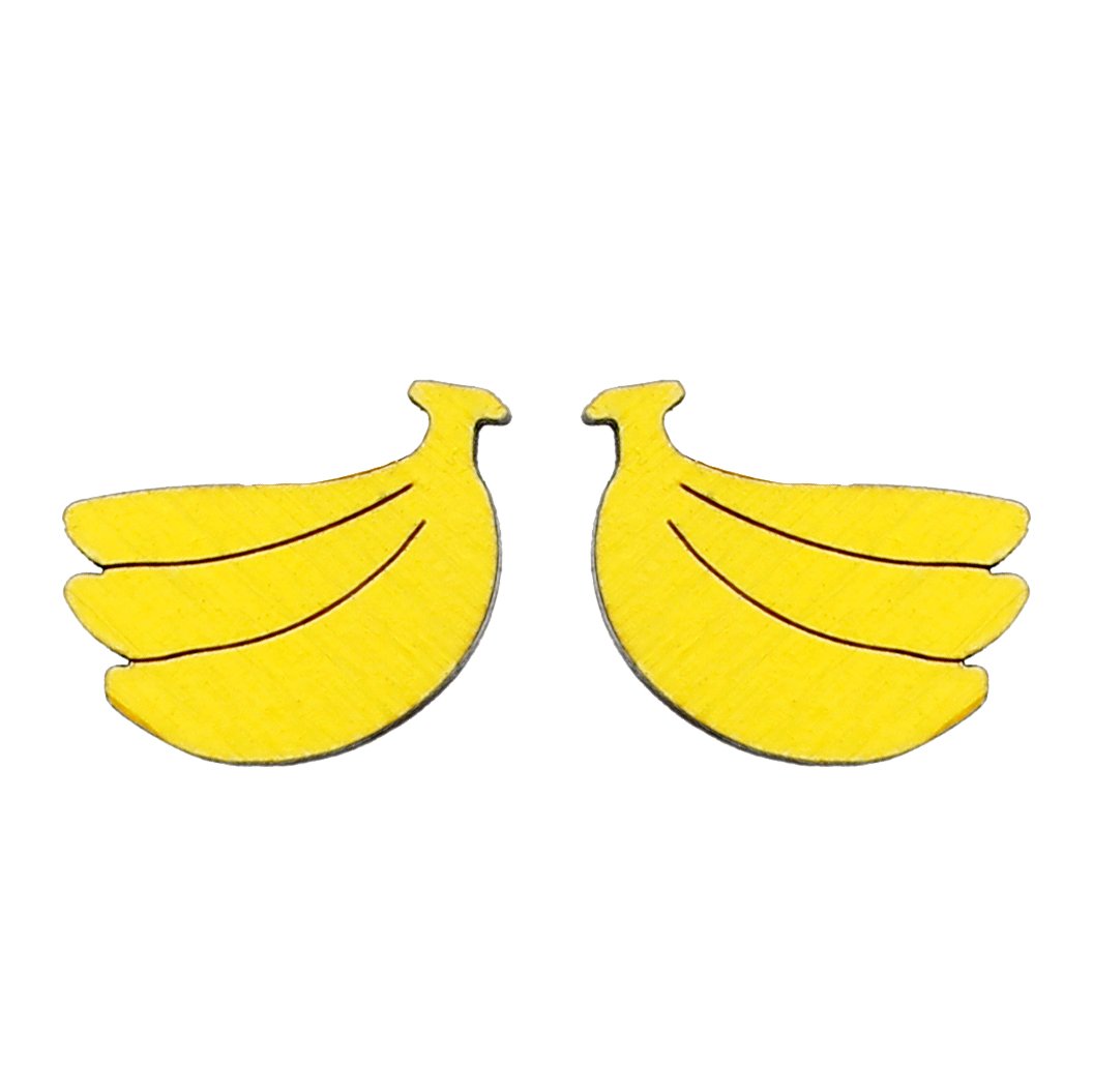 Banana Studs by LE CHIC MIAMI