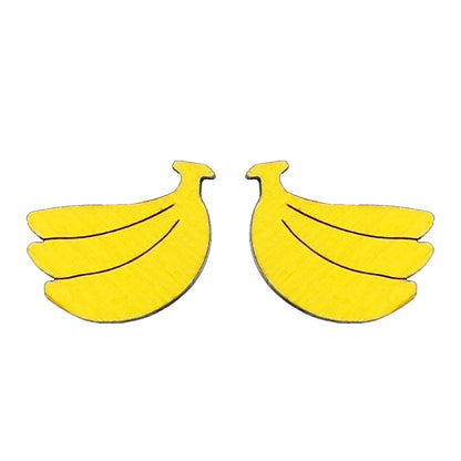 Banana Studs by LE CHIC MIAMI