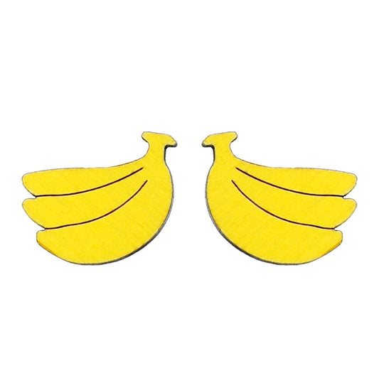 Banana Studs by LE CHIC MIAMI