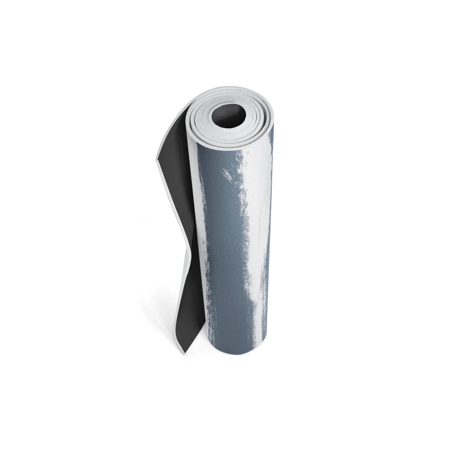 Roll of reflective material on a white background