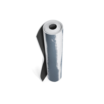 Roll of reflective material on a white background