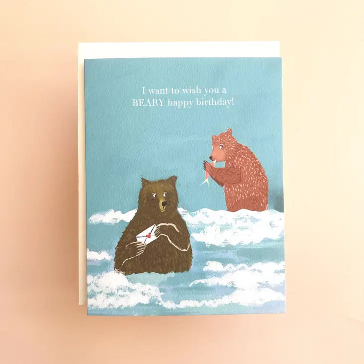 Wishing You A Beary Happy Birthday Card