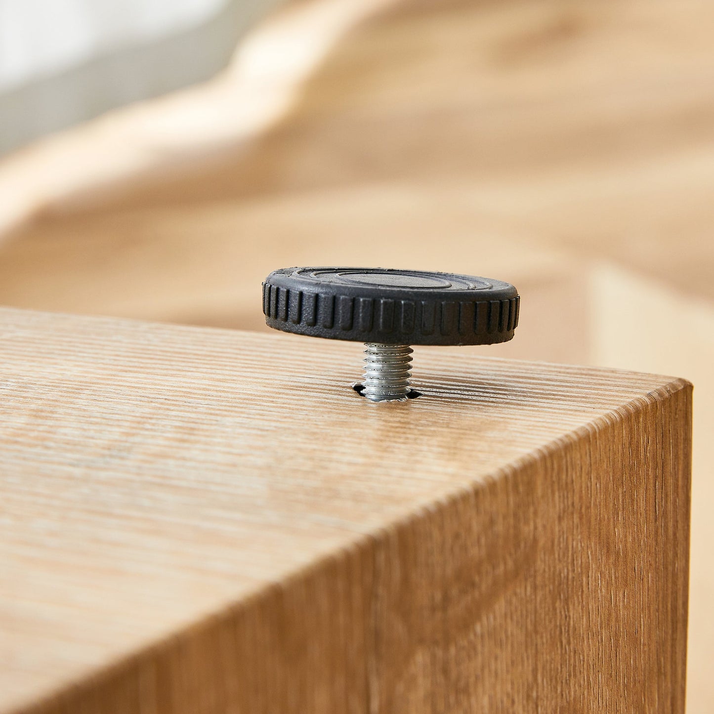 Elevate your living space with this modern MDF coffee table that showcases smooth, light wood color texture patterns. It is characterized by stylish design.39.3*23.6*12