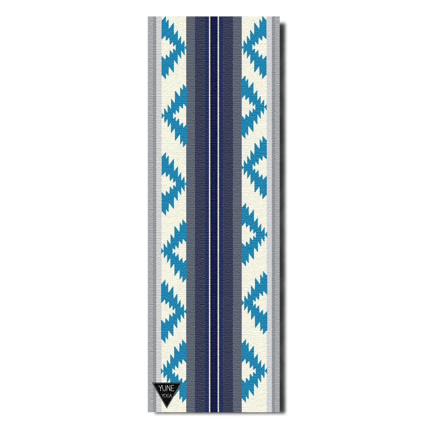 Yoga Mat | 6mm Thick | Blue | Non-Slip | Eco Friendly | Yune Yoga | Bear Creek Juniper - Yune Yoga
