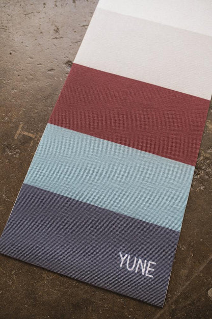 Yoga Mat | 6mm Lightweight | Striped| Non-Slip | Eco Friendly | Yune Yoga | Tofino - Yune Yoga