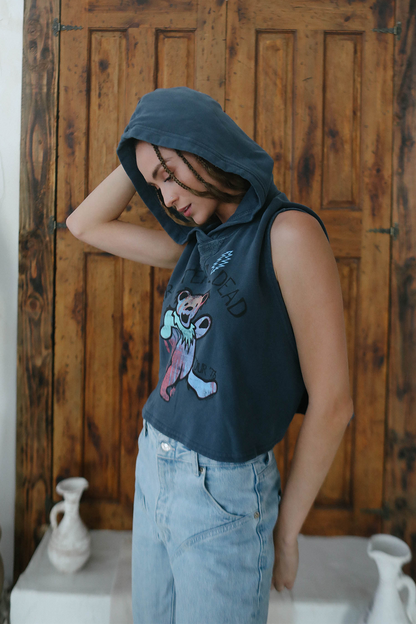 Grateful Dead 1973 Tour Sleeveless Hoodie