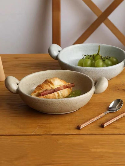 Big-ears Ceramic Pasta Bowl by INSPECIAL HOME