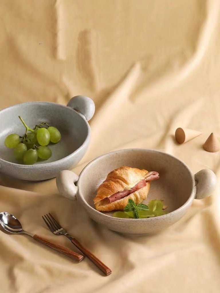 Big-ears Ceramic Pasta Bowl by INSPECIAL HOME